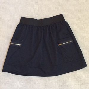 Navy Blue Skirt